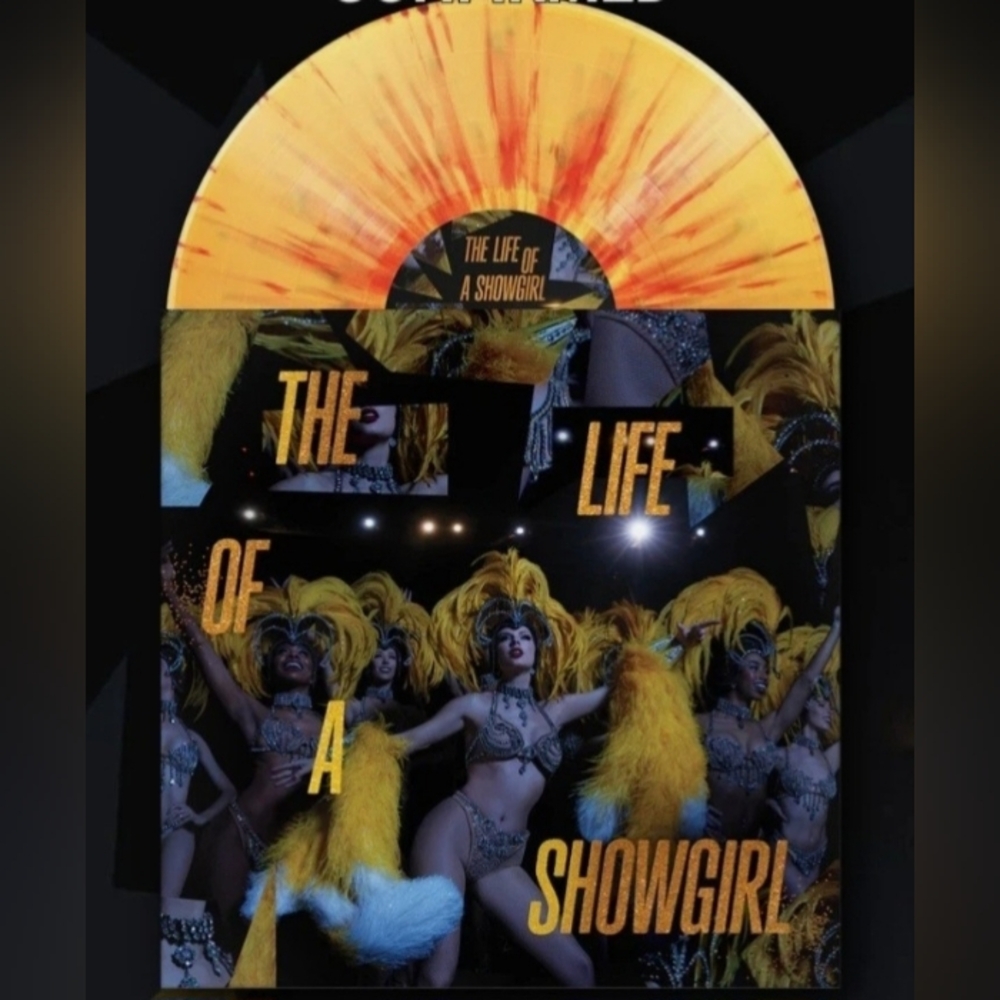 NWT The Life of a Showgir Lovely Bouquet Golden Vinyl